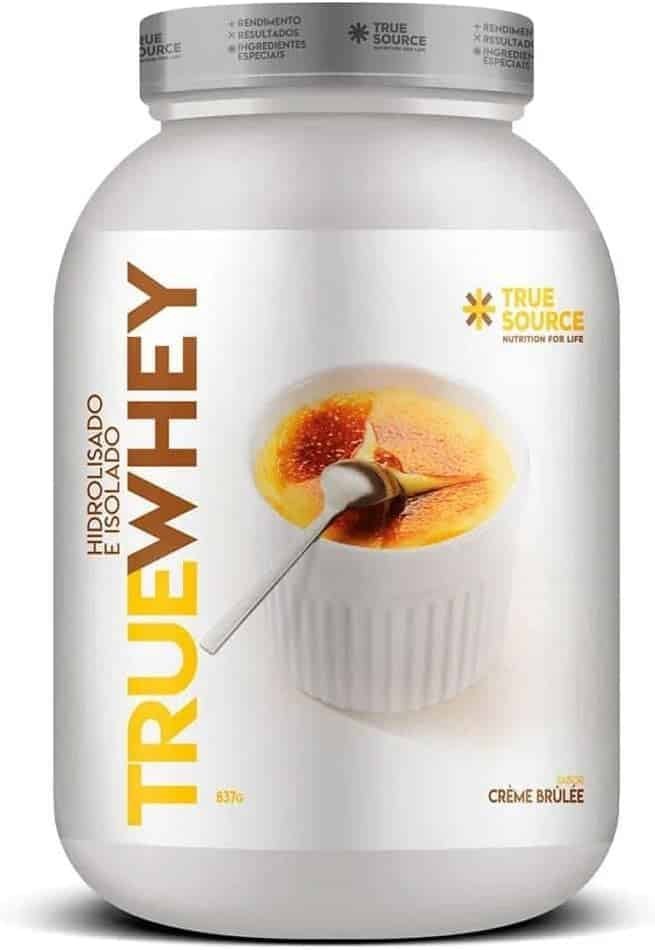 True-Source-True-Whey-837G-Hidrolisado-E-Isolado-Vanilla-Creme-Brulle.jpg Isolate Protein Fuse Dark Lab, 1.8Kg, Baunilha, Suporte Muscular - Imagem 1